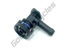 OEM Ducati Gas Fuel Line Hose Fitting Black Quick Release Disconnect Coupling