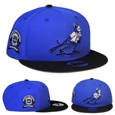 New Era Detroit Tigers Royal Snapback Hat Classic 1968 World Series Champ Patch