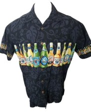 Koko Island Hawaiian Shirt Island Beers Mens L
