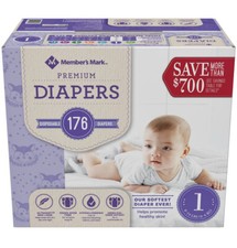 members mark newborn diapers