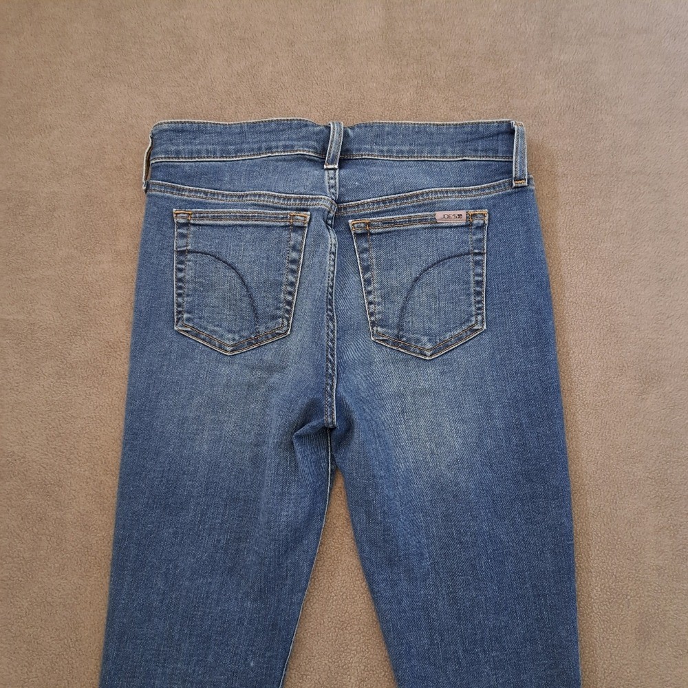 Joe's Jeans Womens 27 (4) The Icon Skinny Ankle Denim Blue Classic Feminine EUC