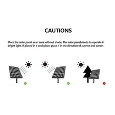 Ventilatore Scarico Solare Rimozione Odori Funzionamento Energia Solare Flusso Aria Alta Velocità