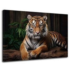 Tiger Wildlife Canvas Wall Art