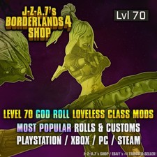 Borderlands 4✨LEVEL 70 LOVELESS CLASS MOD BL4✅PC-PS-XBOX✨