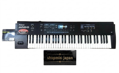 Roland JUNO-D Limited Edition Synthesizer Full Set Case Stand Pedal Tested Japan