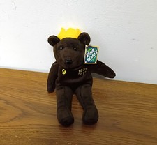 Salvino's Bamm Beano's Roger Maris 9 Brown Beanie Plush Toy Bear Home Run 61