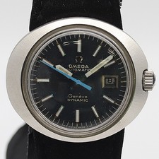 Dead Stock Level Omega Dynamic AT Automatic Navy Dial Ladies Watch 7223200 9DIT