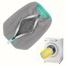 1/2PCS Washing Shoes Bag Cotton Laundry Fluffy Fibers Easily Remove Dirt Washing