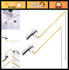 Universal Metal Toilet Handle Replacement - 2 Pack Front Mount Flush Lever  Sta