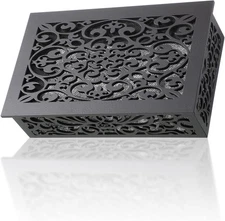 Saillong Doorbell Chime Cover Box Only, Wooden Classic, Dark Gray 