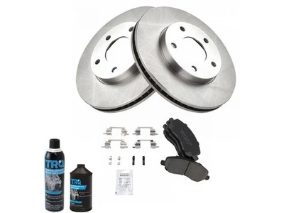 For 2001-2005 Mitsubishi Eclipse Brake Pad and Rotor Kit Front 52337RJWX 2002 - Image 1 of 2