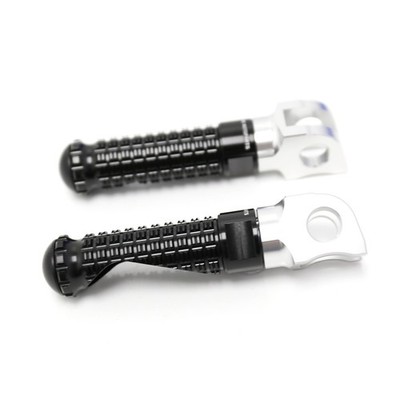 Black Billet Front Footpegs MPRO For Honda Grom MSX125 13-17 18 19 20 21 22 23