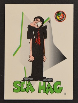 1994 Popeye's Class of All Stars Trading Card No. 16 Sea Hag
