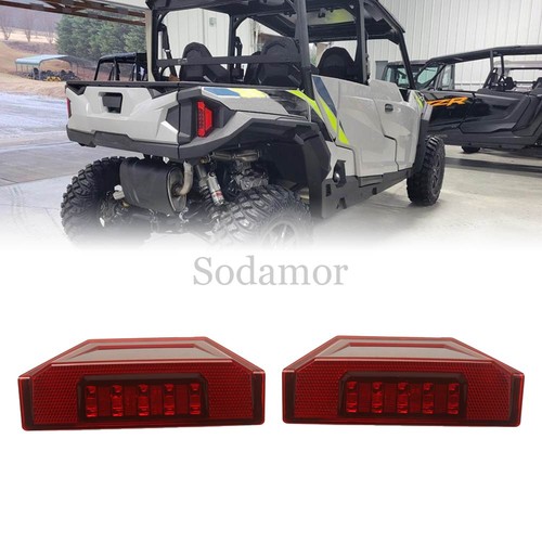 Ein Paar Rot LED-Rückleuchten mit Bremsleuchten For GENERAL 1000 Sport 22-2025 - Bild 1 von 24