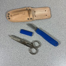 Jonard Cable Splicing Kit Scissors Knife Case Telecom H40 ES1964 KN7 Belt Pouch