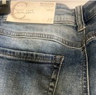 Cato Mid Rise Modern Fit Skinny Distressed Raw Hem Women's Denim Ankle Jeans 12 — photo 5