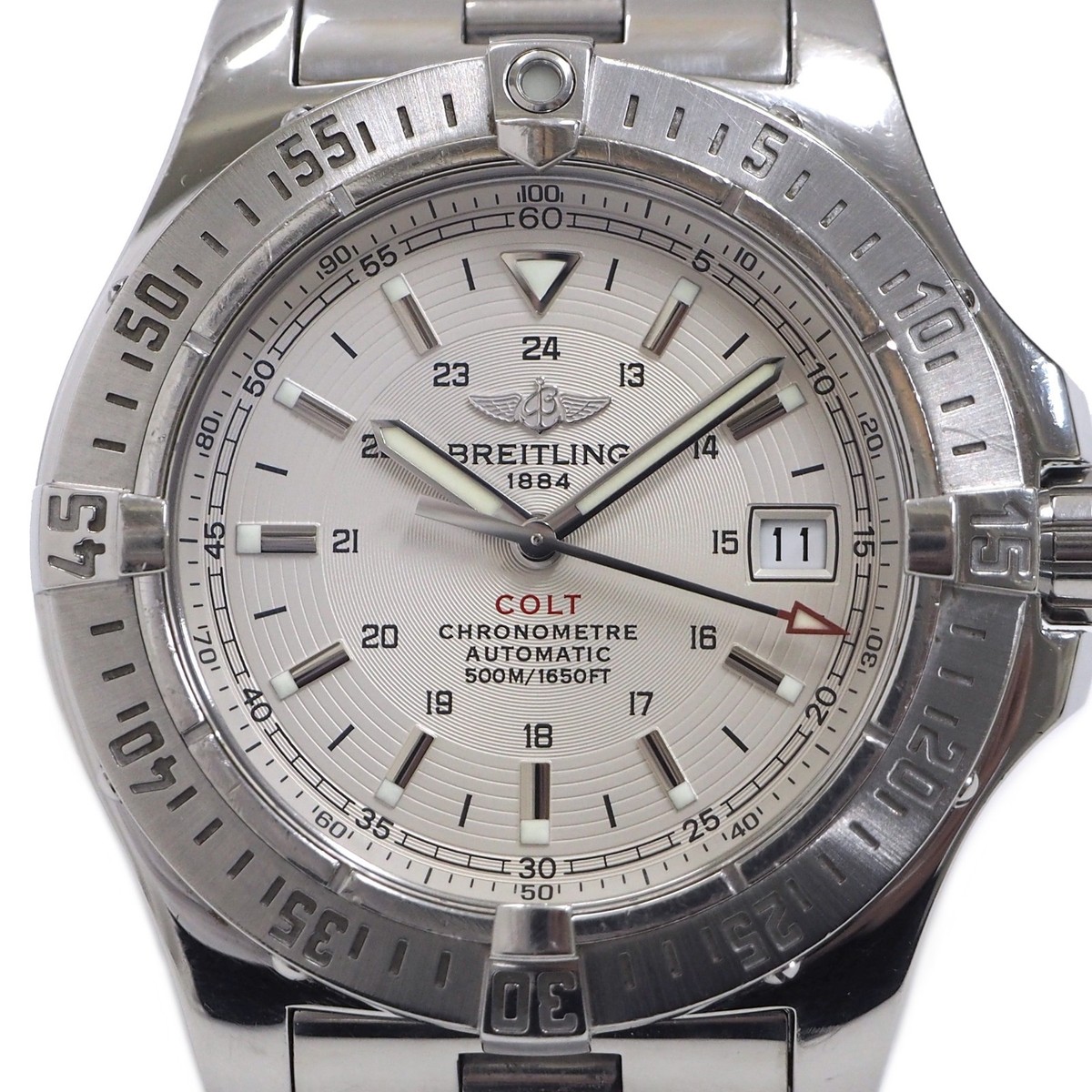 BREITLING Colt Chronometre A17380 S. Steel Automatic Men's Watch