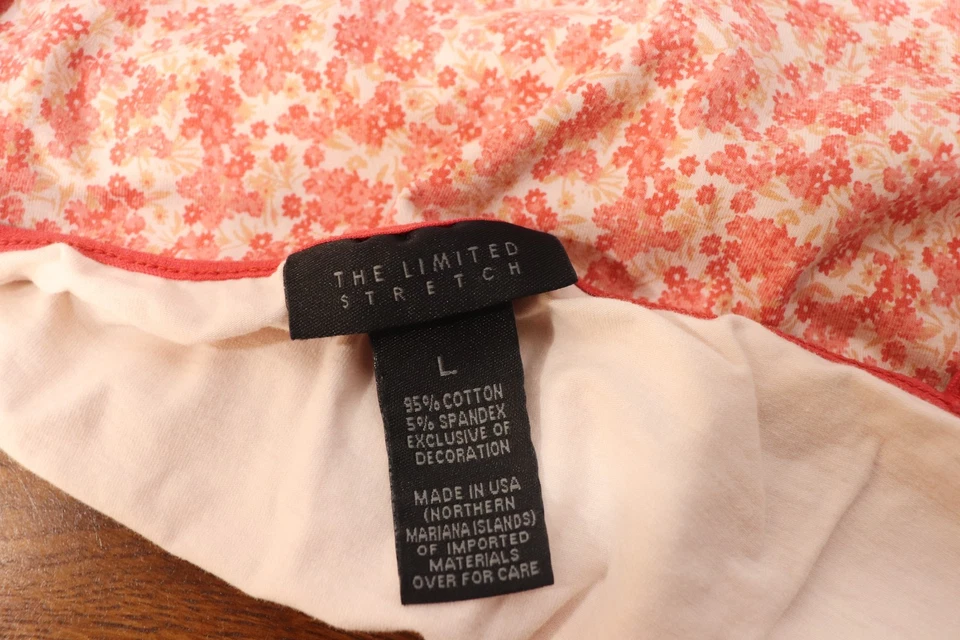 Camiseta sin mangas The Limited Stretch Juniors rosa floral talla grande Foto 3 de 3