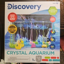 Discovery Crystal Aquarium Kit Great Idea New In Box