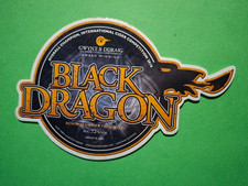 GWYNT Y DDRAIG Prensa BLACK DRAGON Real SIDRA Bomba Clip Insignia Frente Gales