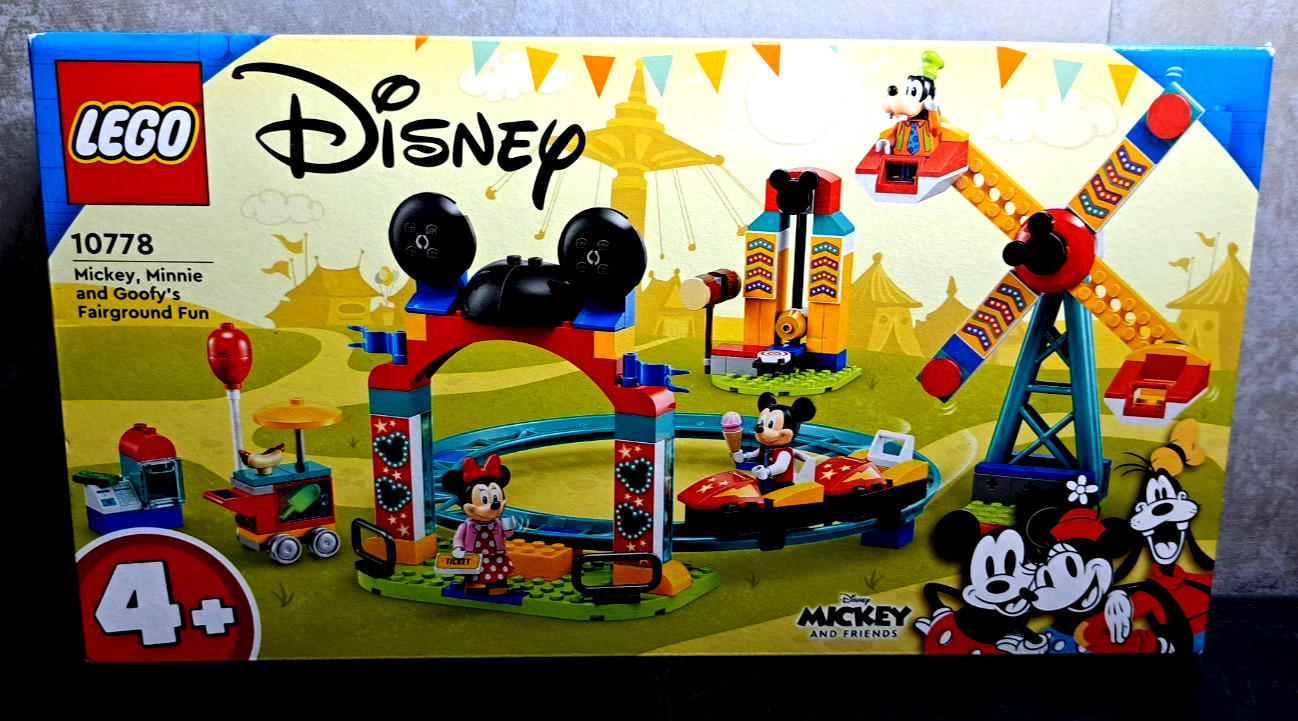 Lego Disney 10778 Mickey, Minnie And Goofy At The Fair - NEW & OVP