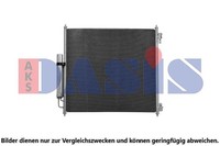 Kondensator Klimaanlage AKS Dasis 022008N FÜR Land Rover Klimakondensator