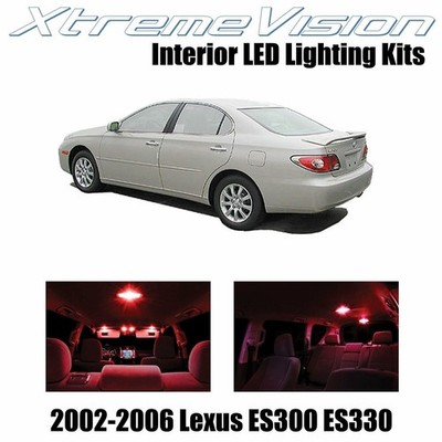 XtremeVision Interior LED for Lexus ES300 ES330 2002-2006 (7 PCS) Red