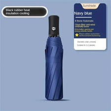 Automatic Folding Umbrella Windproof Sun Rain Large UV Protection Travel