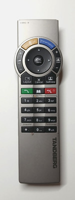 Original Tandberg TRC 3 Fernbedienung Remote geprüft/tested FB1279