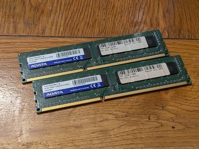 ADATA 8x16 U-DIMM AD3U16008G11-B 1600Mhz DDR 3 Desktop Arbeitsspeicher