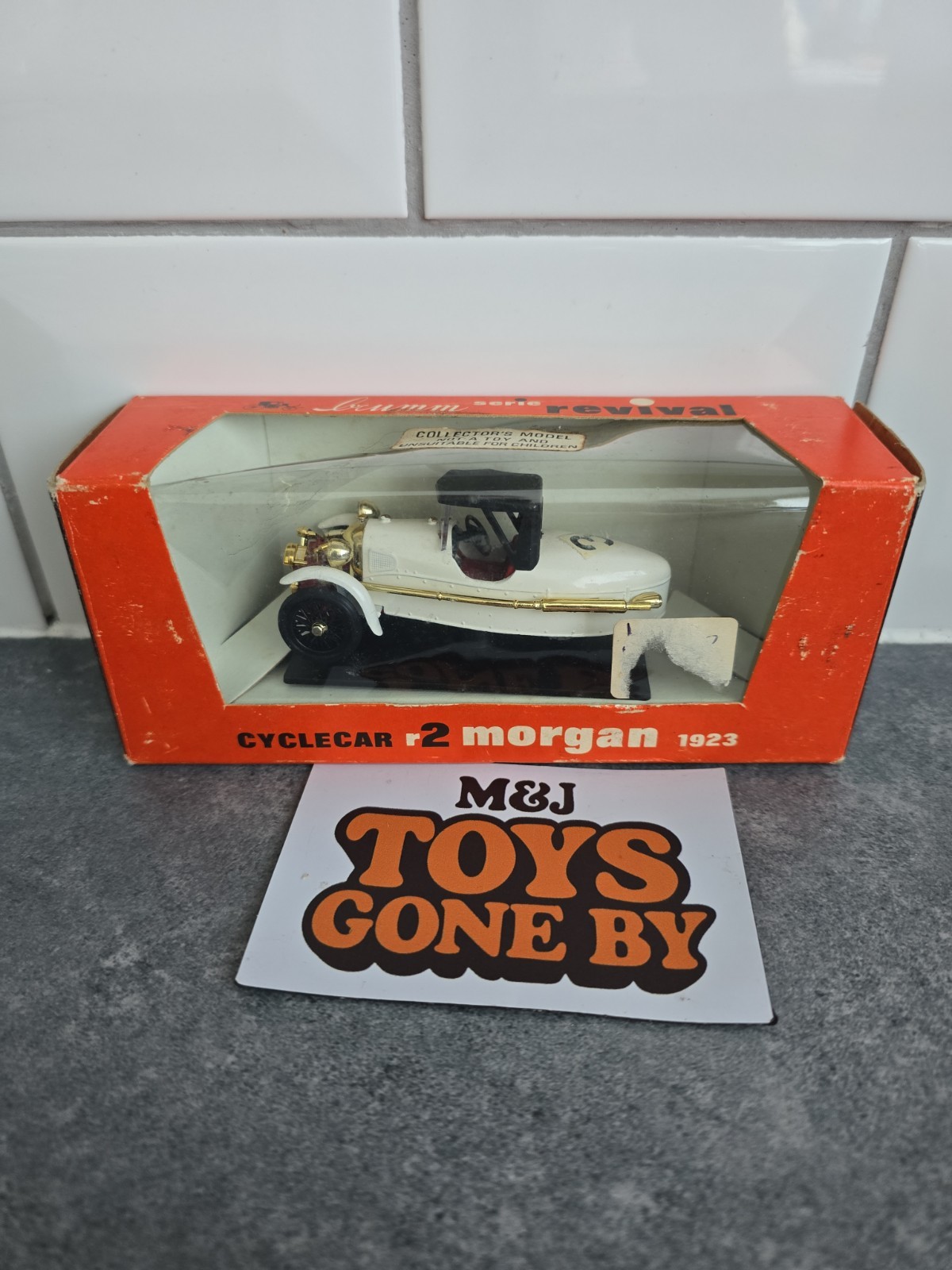 Brumm Revival R2 Morgan 1923 Cyclecar 1:43 Diecast Model Car Boxed Vintage