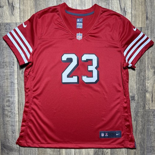 Neu San Francisco 49ers Christian McCaffrey Nike NFL Football Trikot Damen XL