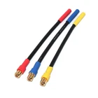 6.5mm Male to 4mm Female Castle ESC Extension Leads 12AWG Silicone 5'' Wire