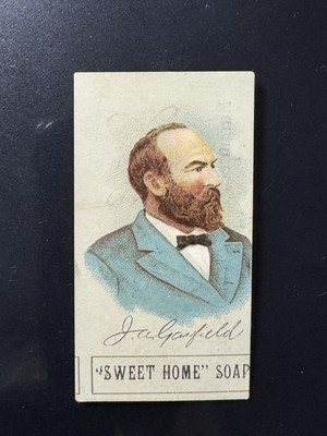 1890 H600 Larkin, President James GARFIELD -   Sweet Home  Soap - NICE!