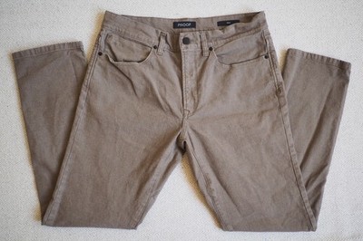 Huckberry Proof Rover Slim Pants Mens 32 Dark Olive Breathable Stretch Canvas