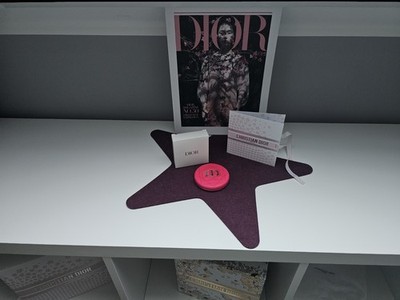 DIOR Mirror Spiegel Logo Exclusive Pocket Taschenspiegel pink Gift   OVP