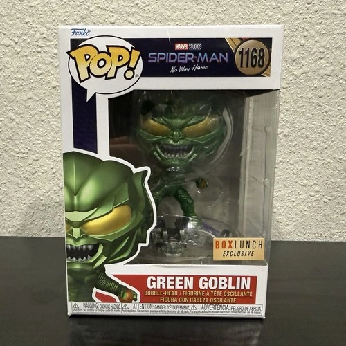 Funko Pop! Spider-Man No Way Home Green Goblin Box Lunch Exc. #1168 w/ Protector