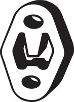 Bosal Gummistreifen, Abgasanlage 255-172 FüR CitroËN