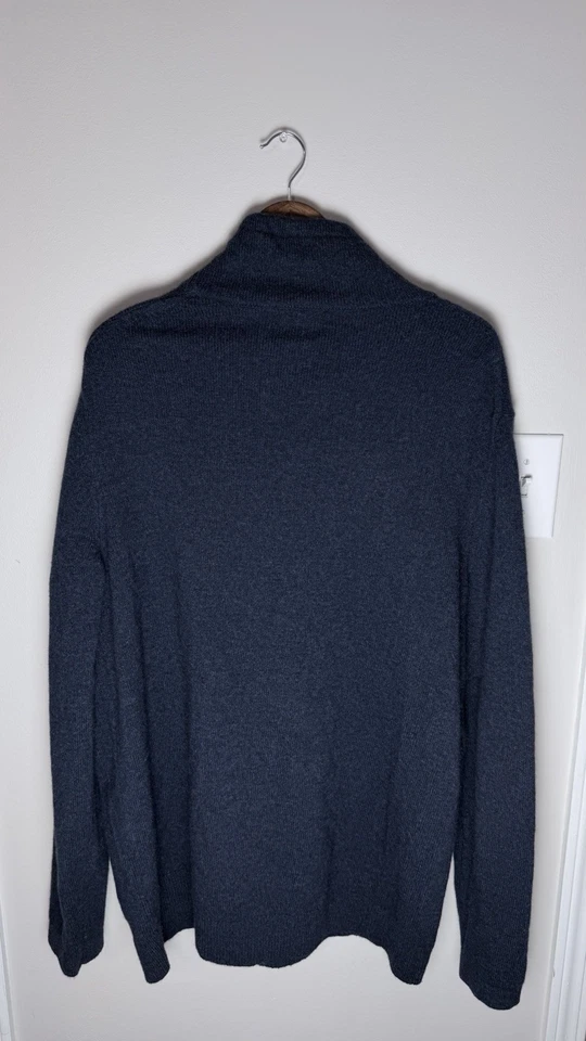 Banana Republic высокий свитер 2XL итальянская пряжа шерсти зимний уютный - Изображение 2 из 4