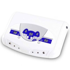Dual Model Foot Bath SPA Dual Ionic Detox Cleanse Machine With 2pcs Black Array