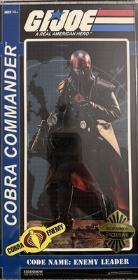Sideshow G.I. Joe Cobra Commander Exclusive AFA 90 Action Force 1:6 AF SSC 528