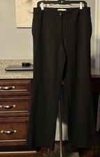 Talbots Signature Black Pants size 8