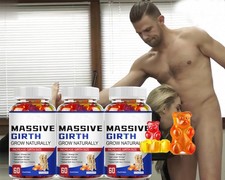 Male Enhancement Gummies Booster  Thicker Last Longer Stronger Bigger 60 Gummy