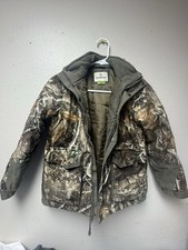 Magellan Realtree Edge Youth Size S Camo Lined Hunting Jacket with Hood