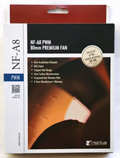 Noctua NF A8 PWM Premium 80mm Case Fan 4-Pin 12V 2200RPM Brown AAO Frame