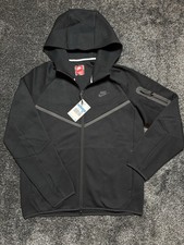 Men’s Black Nike Tech Fleece Hoodie - Brand New With Tags