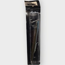 NEW Vintage Boone 8" Needlefish Treble Hook Trolling Lure New in Pack Black