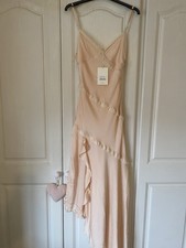 Peppermayo Solana Maxi Dress Peach UK Size 10 New With Tags RRP £85