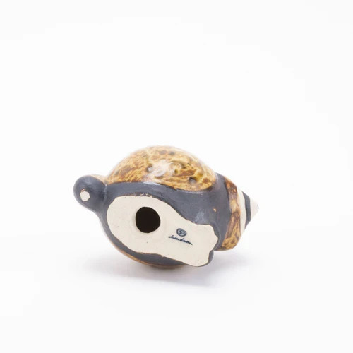 Lisa Larson - Trusted Raccoon - Shigaraki Ware Brown Ceramic Ornament with Box - Picture 6 of 13