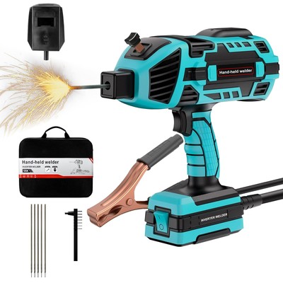 TRQWH 120A Mini Stick Welder Kit, 110V Portable Handheld ARC Welding Machine